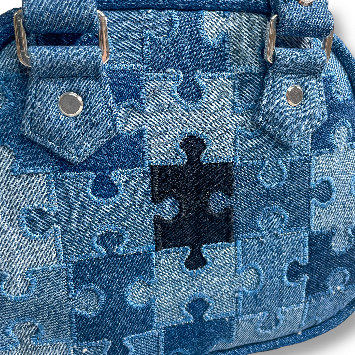 "Something's Always Missing" Bowler Handbag 1of1