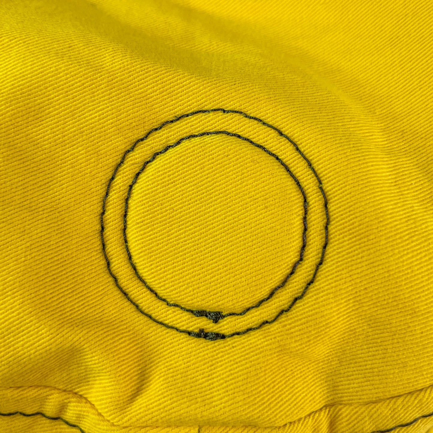 Yellow and Black Bunny Hat 1of1
