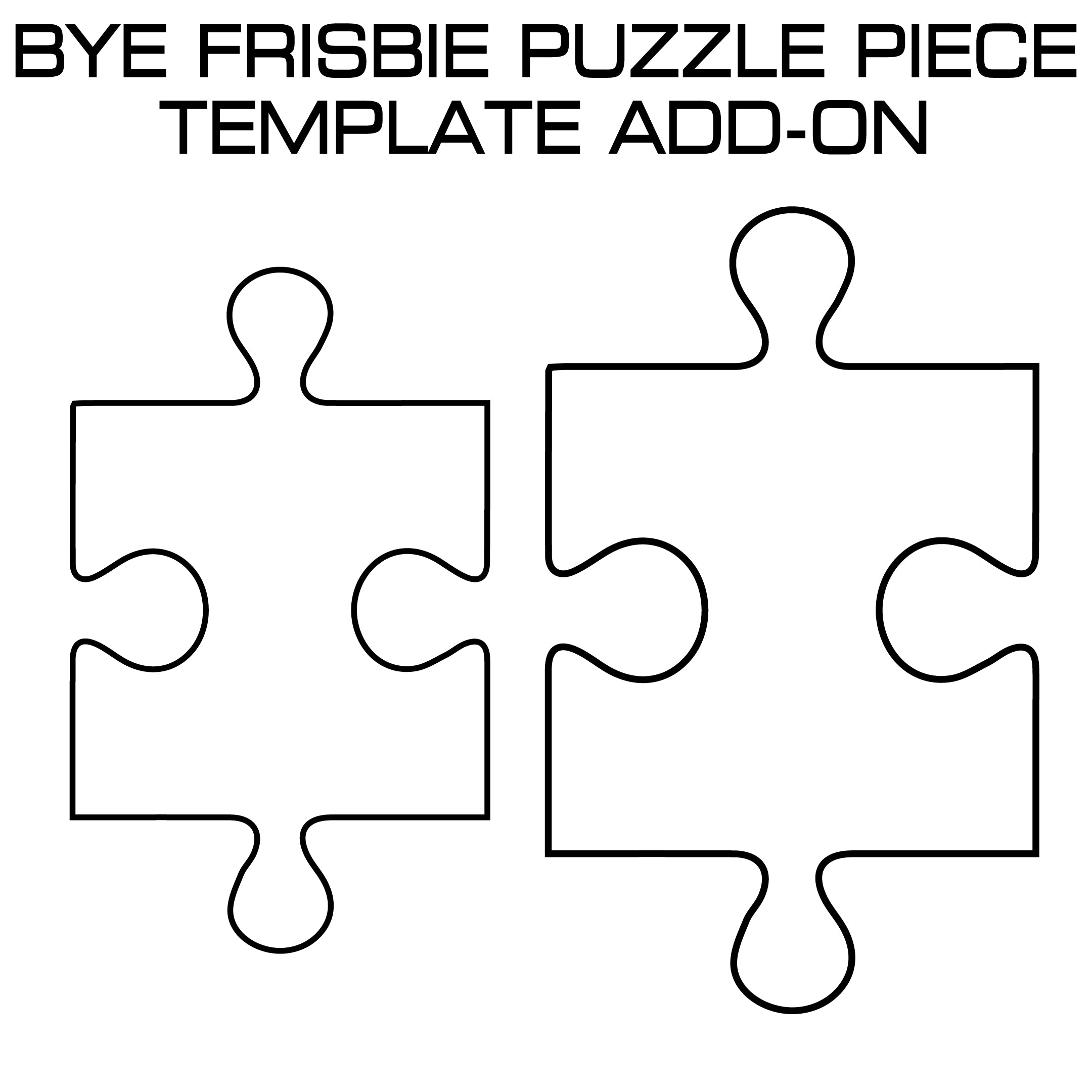 Puzzle Piece Template 6 Piece Jigsaw Slide Geeks