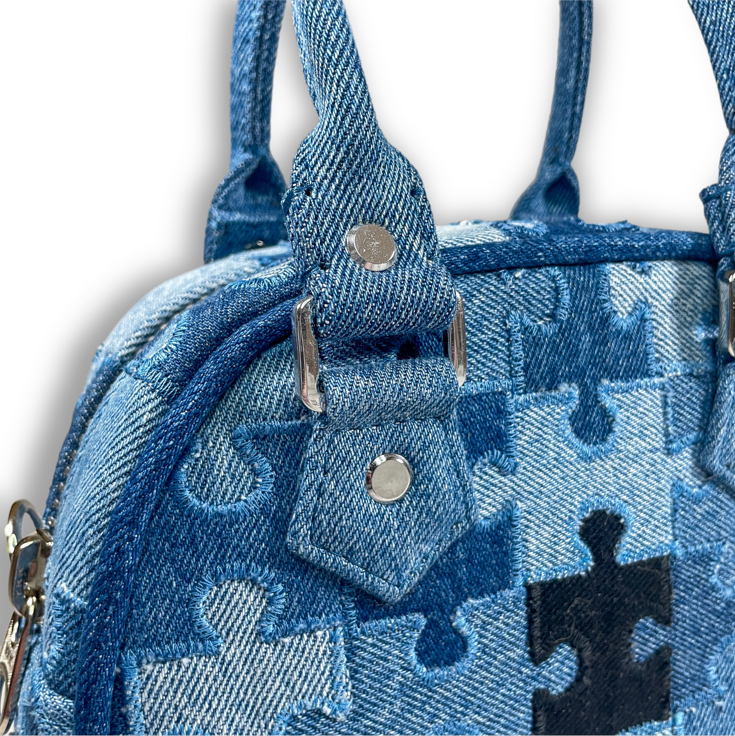 "Something's Always Missing" Bowler Handbag 1of1