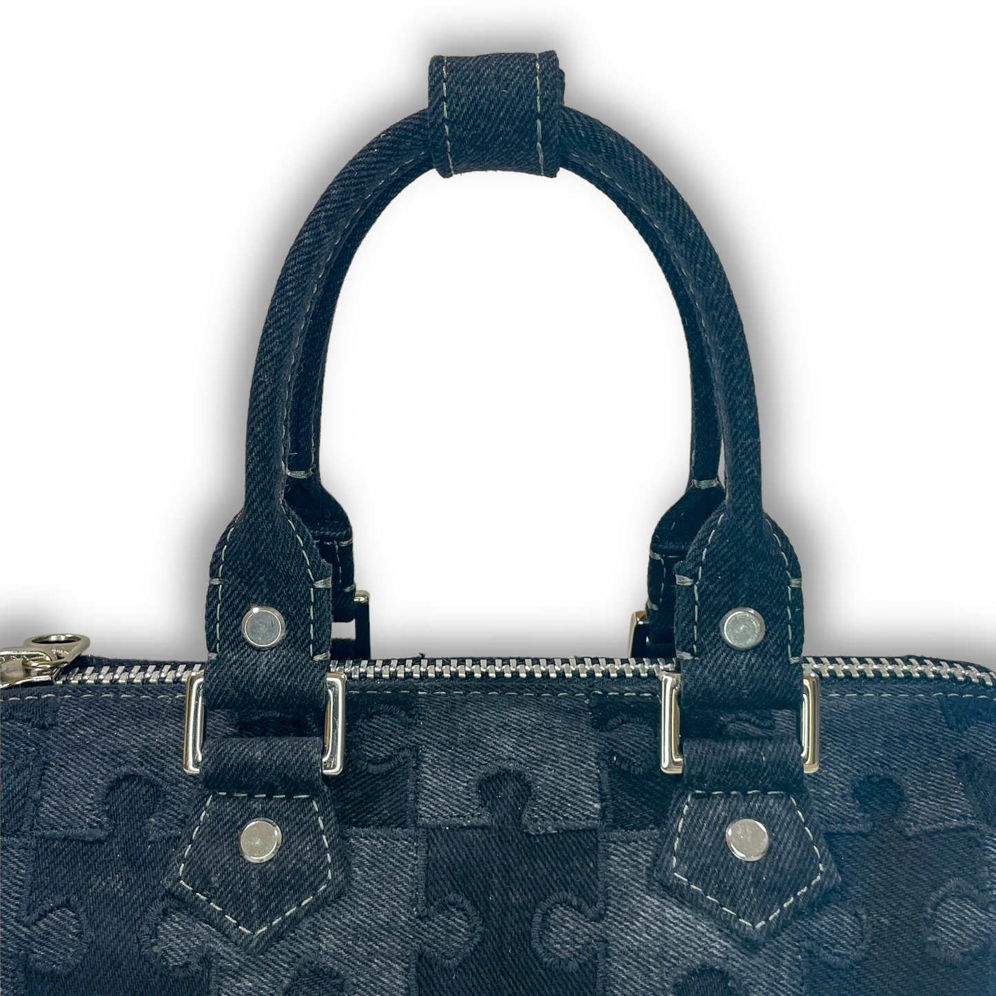"Missing in the Grey Space" Mini Handbag 1of1