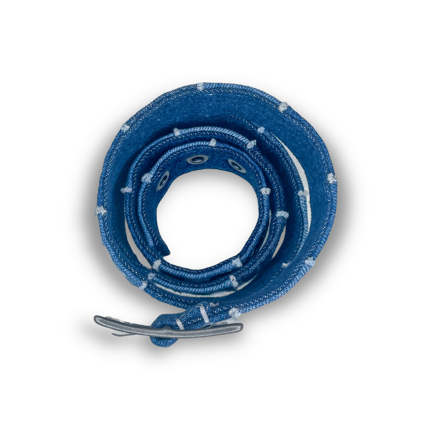 "Lone Star" Denim Belt (1.125")