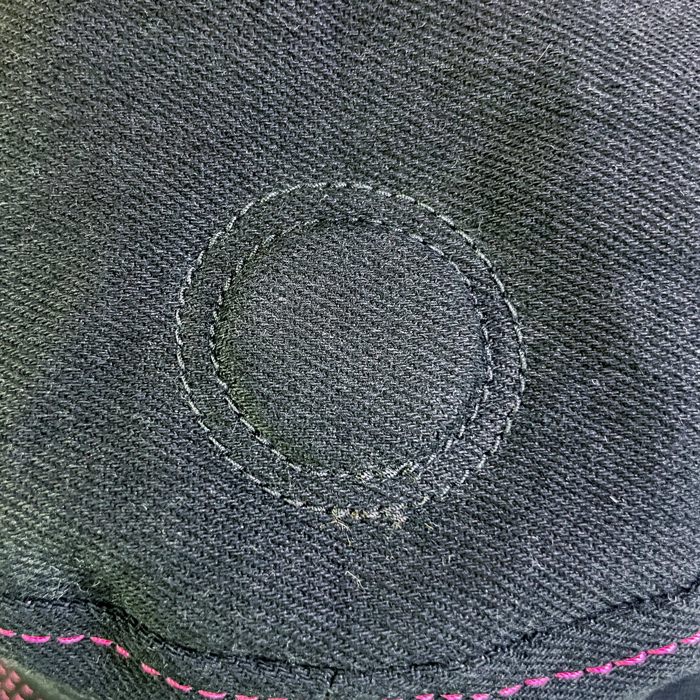 Black and Pink Horn/Bunny Hat 1of1