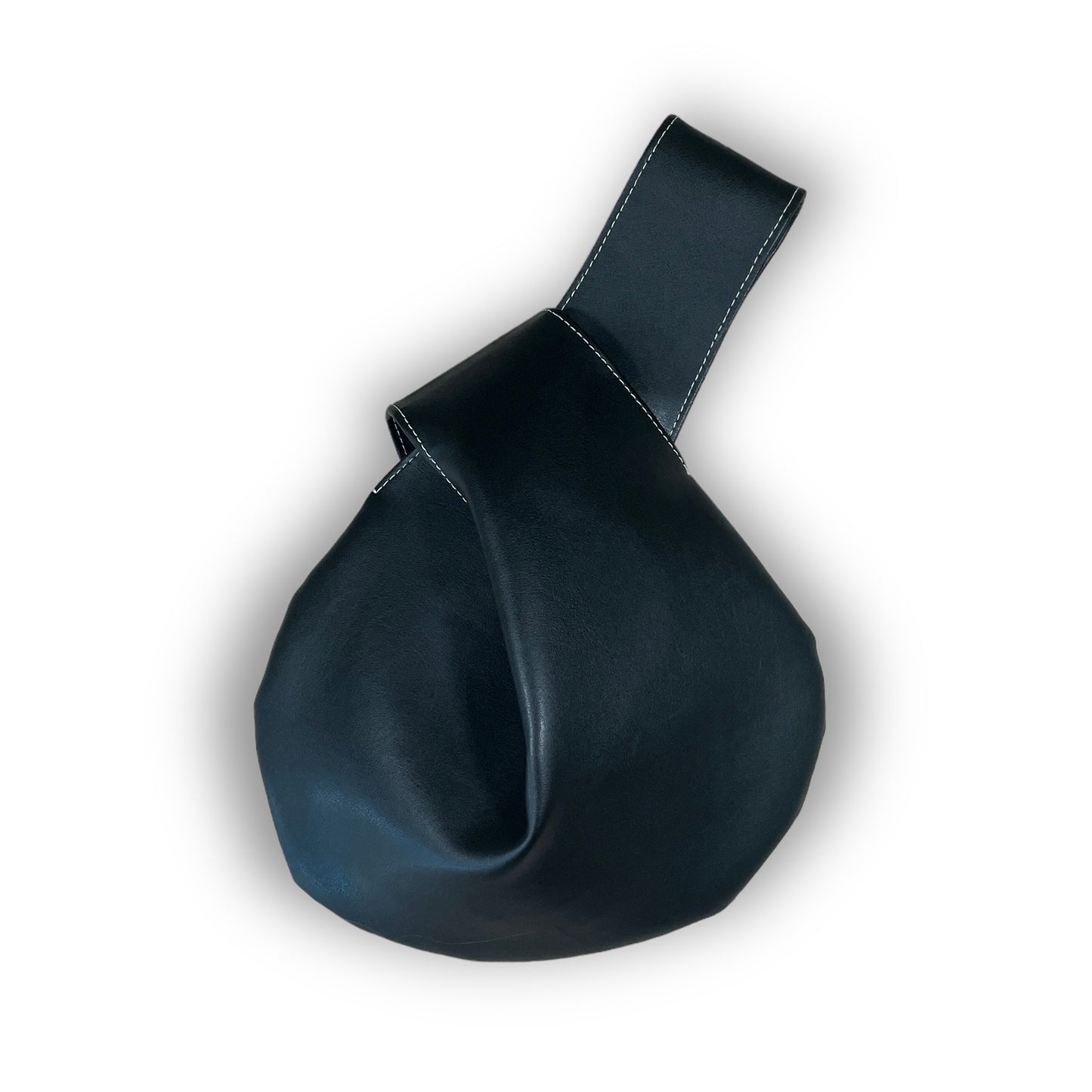 Black Cactus Leather Knot Bag (Archived Dreams Collab)