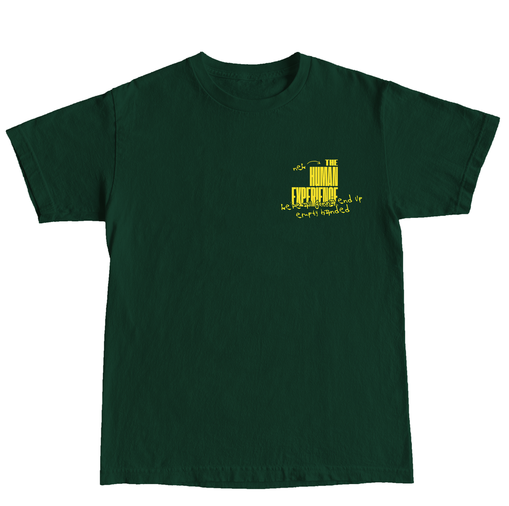 New Human Experience Shirt Forest Green