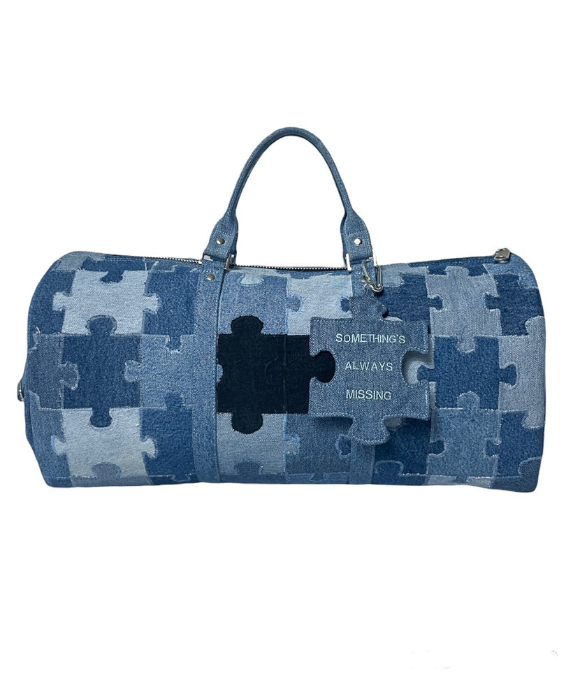 "Something's Always Missing" Duffle Bag 1of1