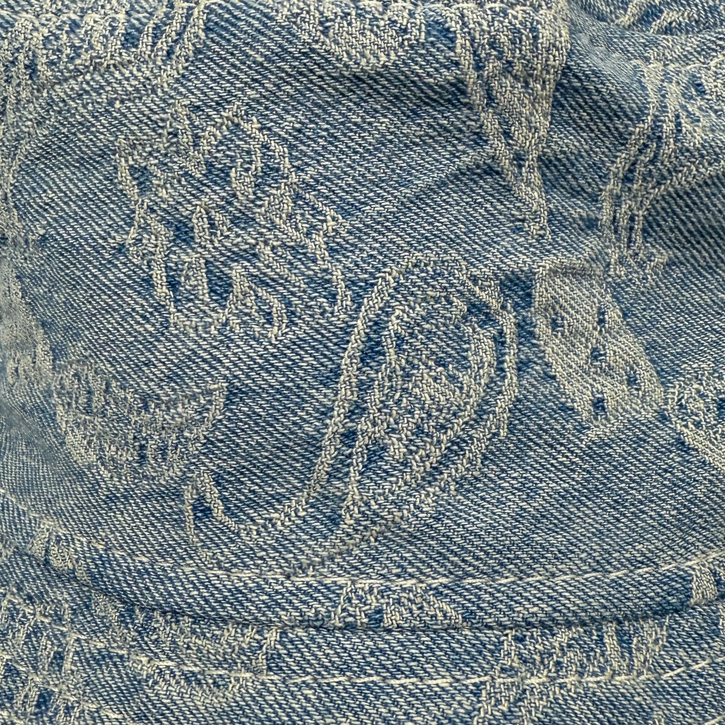 Blue Paisley Horn Hat 1of1