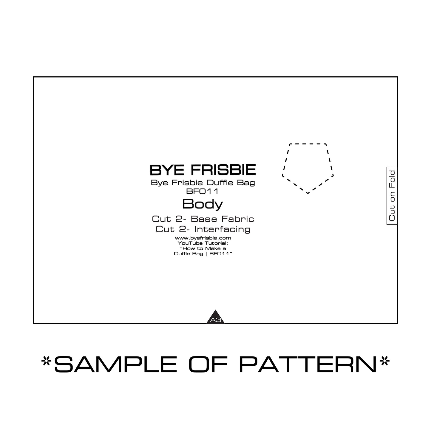 Duffle Bag Pattern