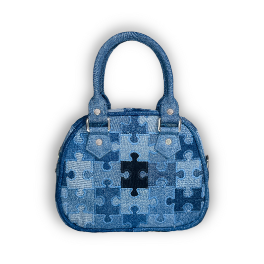 "Something's Always Missing" Bowler Handbag 1of1