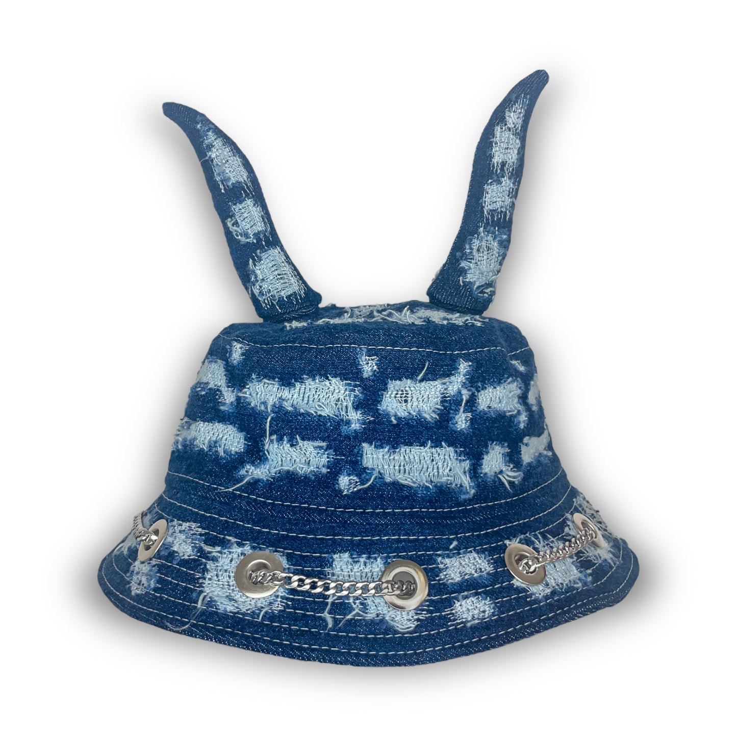 Distressed Horn Hat 1of1