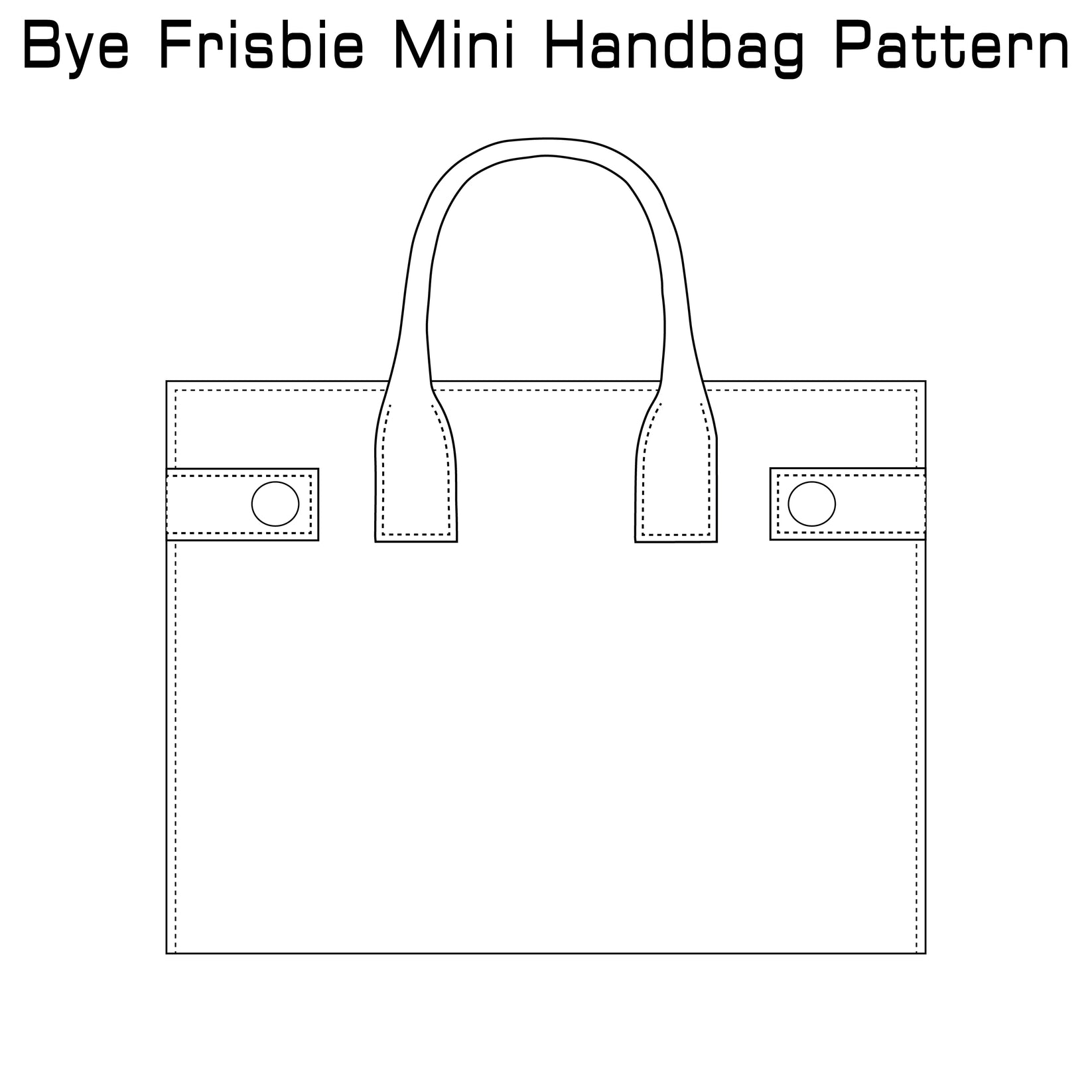 Mini Handbag Pattern Bye Frisbie