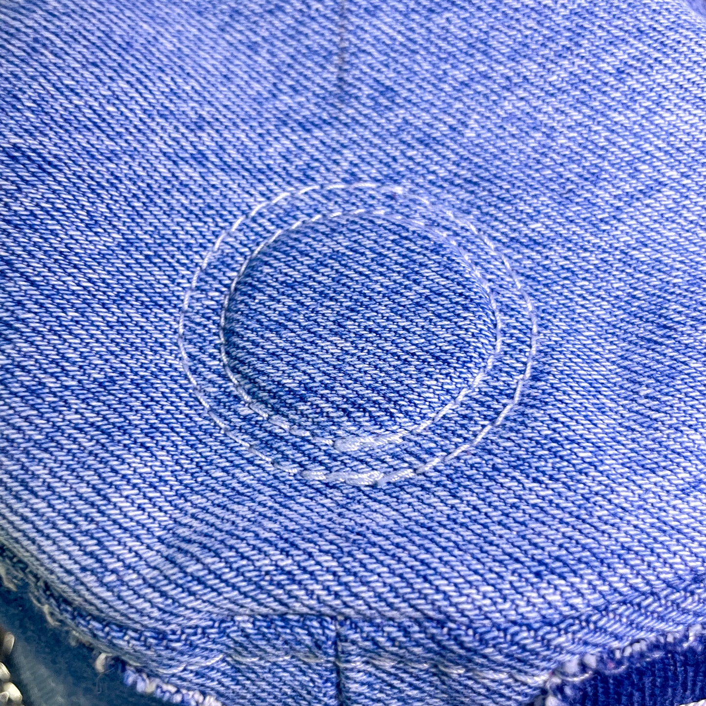 Blue and White Sashiko Bunny Hat 1of1
