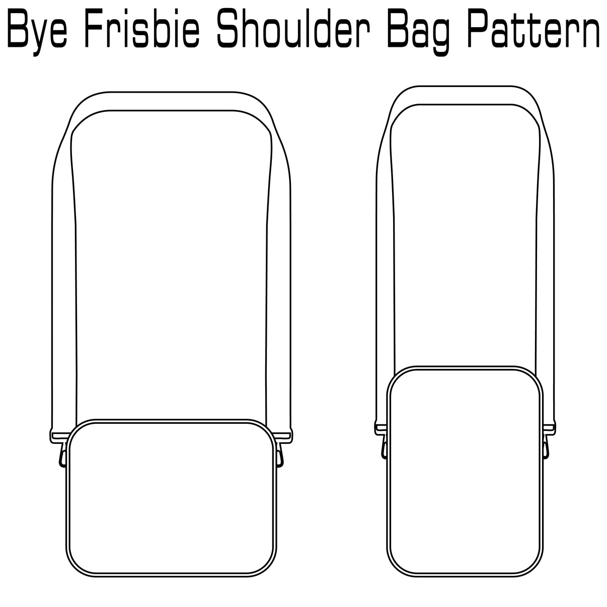 Shoulder Bag Pattern Bye Frisbie