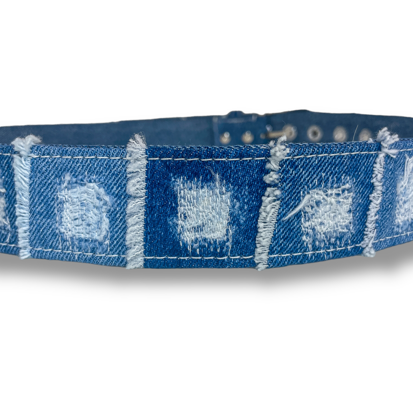 "Corrosion" Denim Belt (1.5")