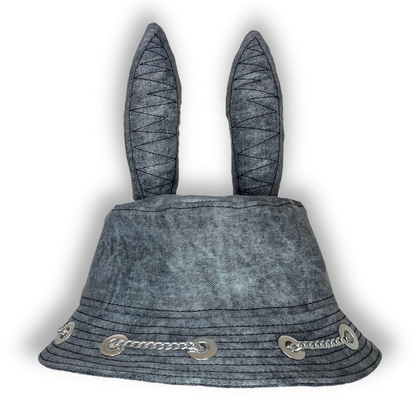 Washed Grey Bunny Hat 1of1