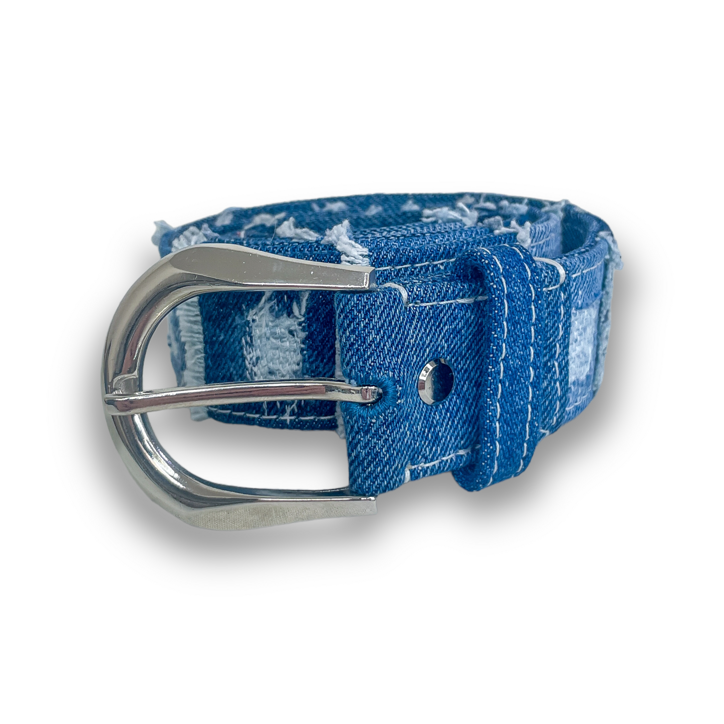 "Corrosion" Denim Belt (1.5")