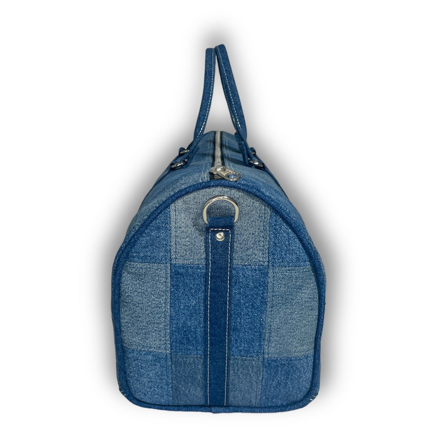 Blue Checkered Duffle Bag (Archived Dreams Collab)