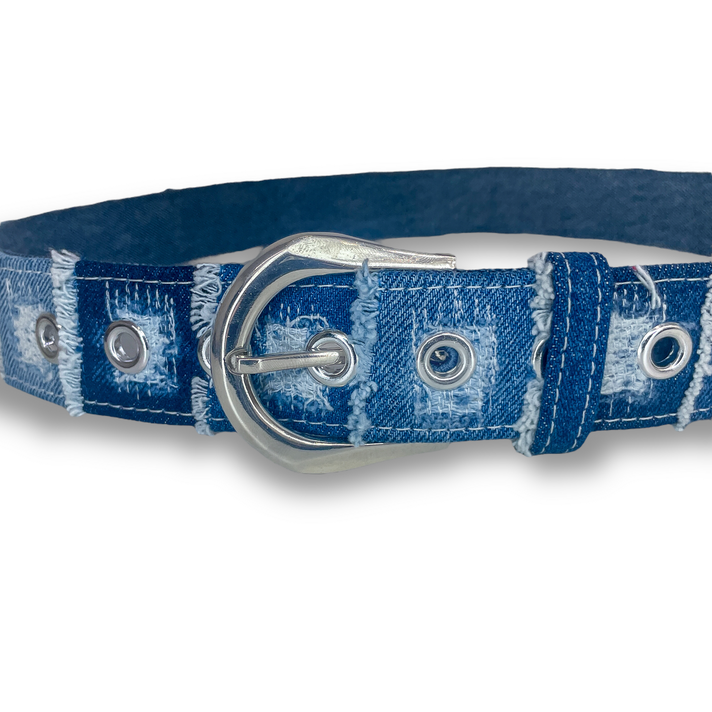 "Corrosion" Denim Belt (1.5")