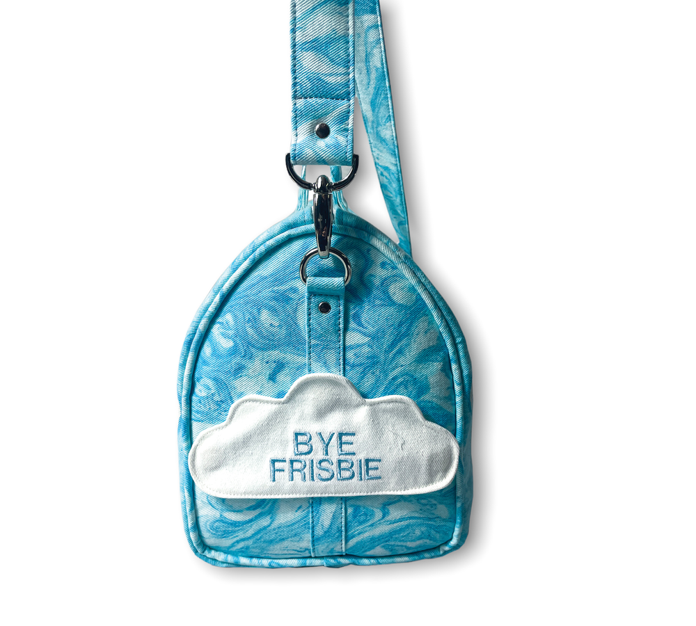 Upcycled Cloud Duffle Bag