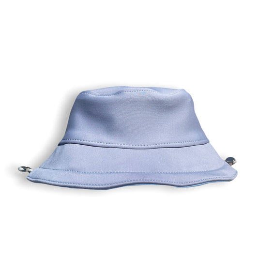 Blue and Grey Reversible Bucket Hat