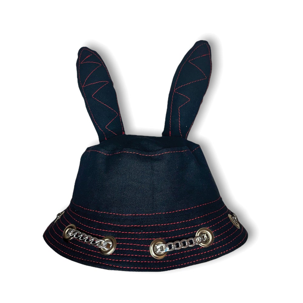 Black Bunny Hat V2
