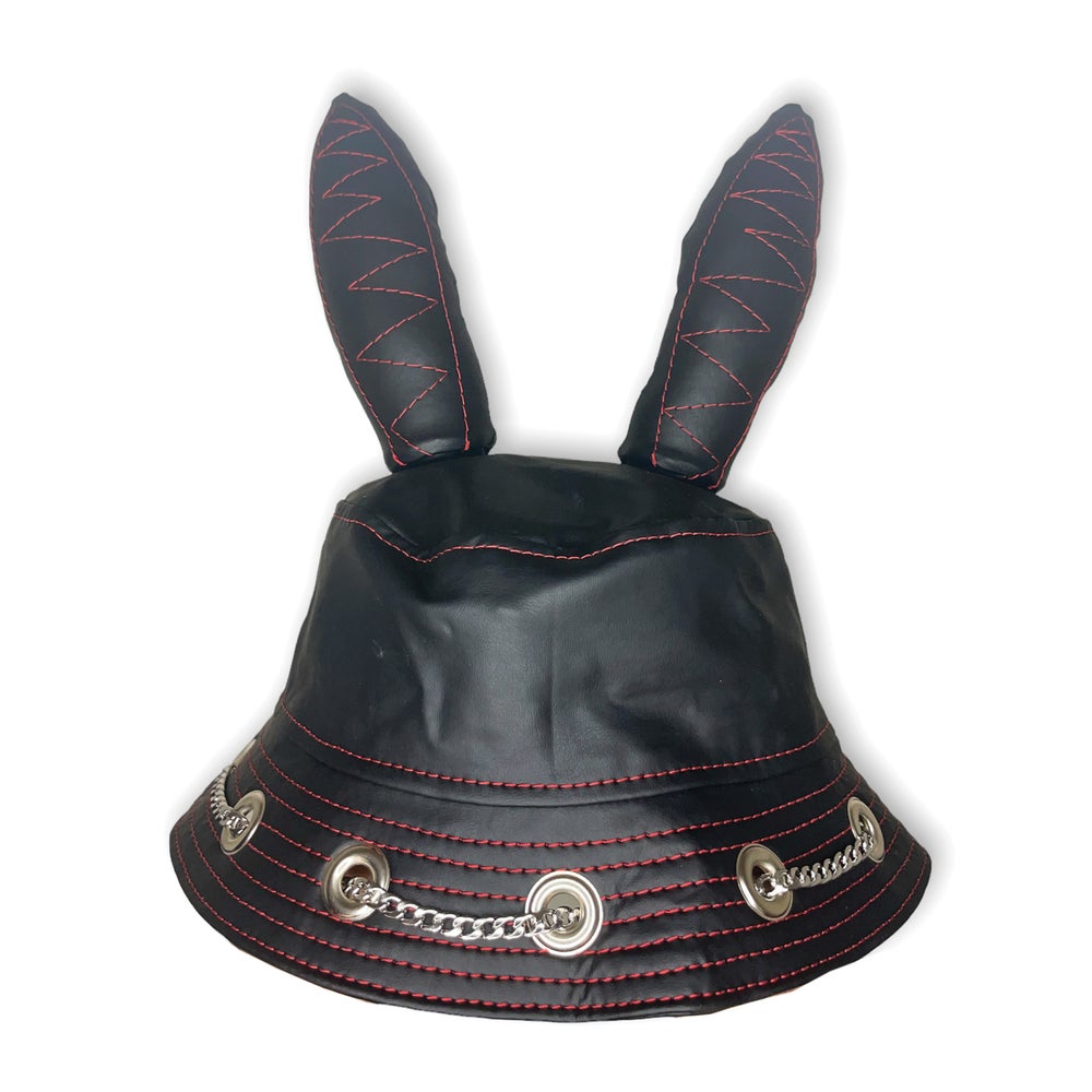Cactus Leather Bunny Hat