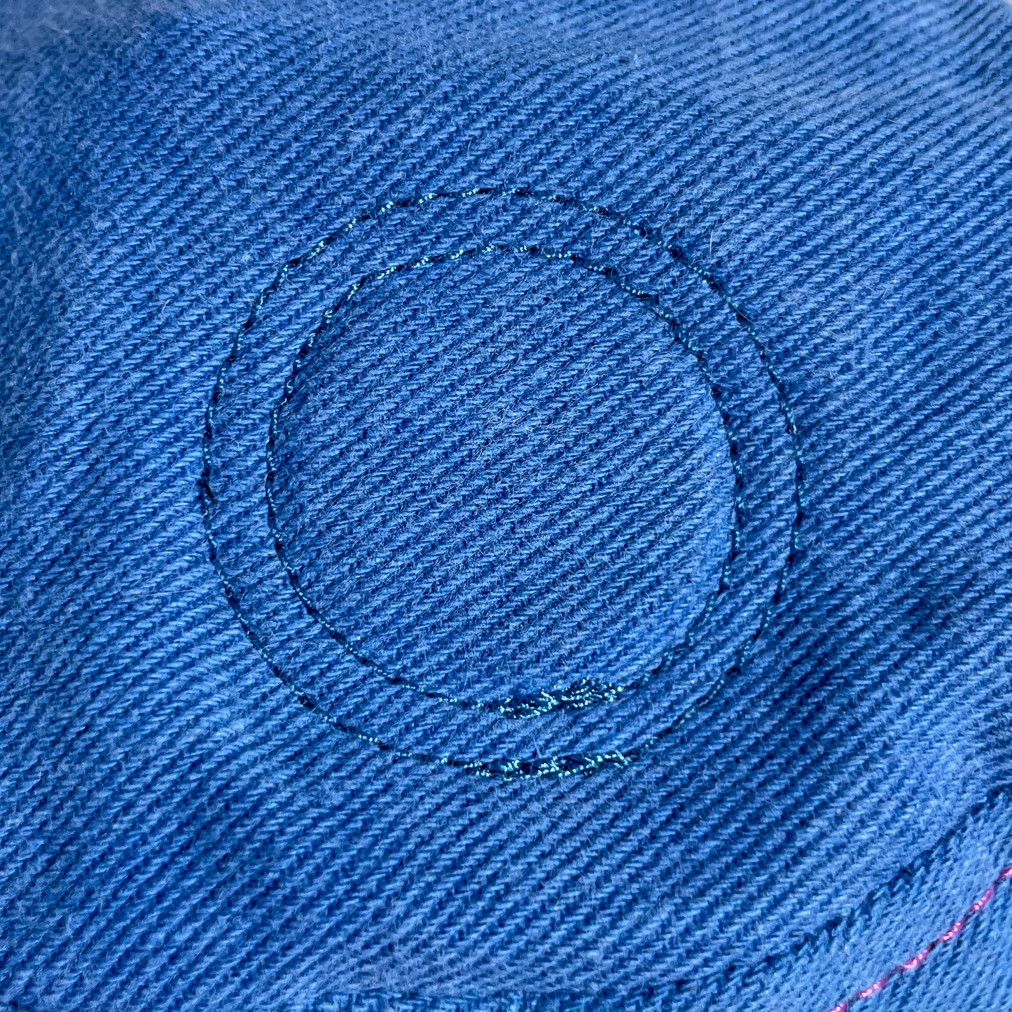 Blue and Pink Bunny Hat 1of1