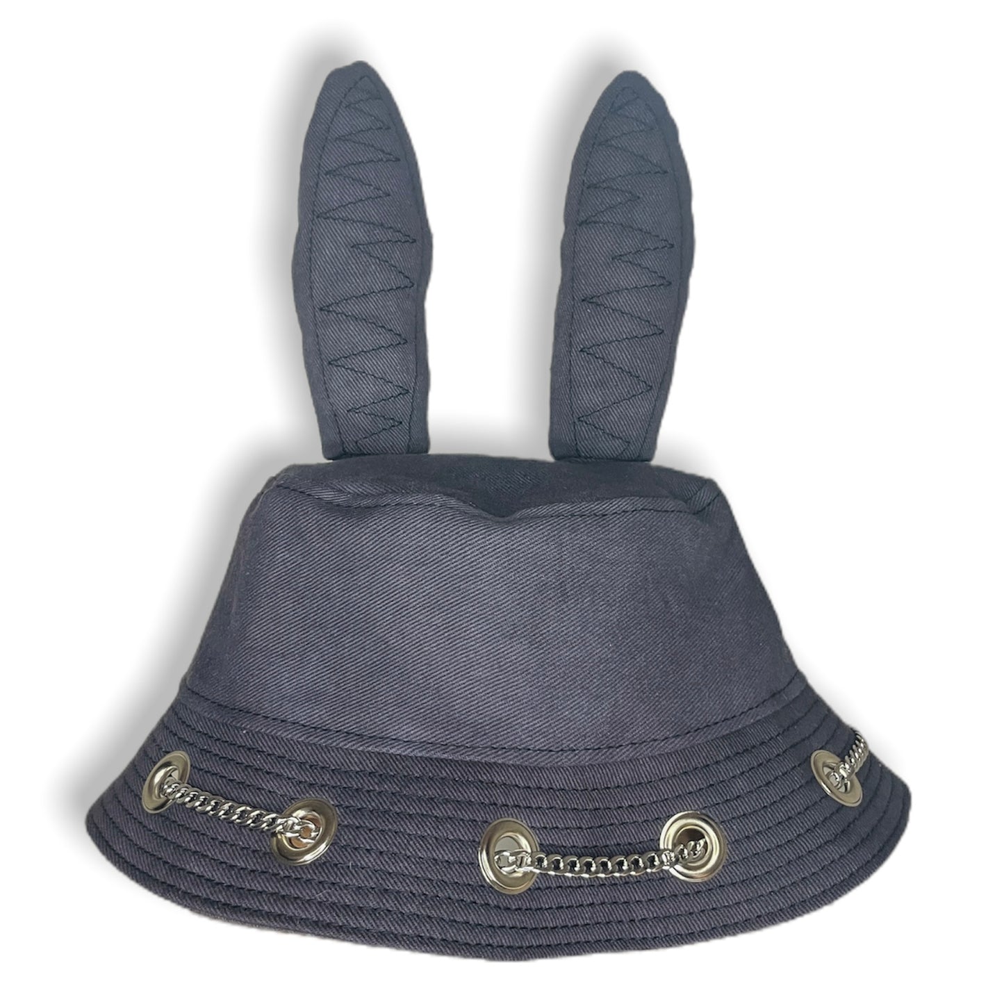 Grey Bunny Hat 1of1