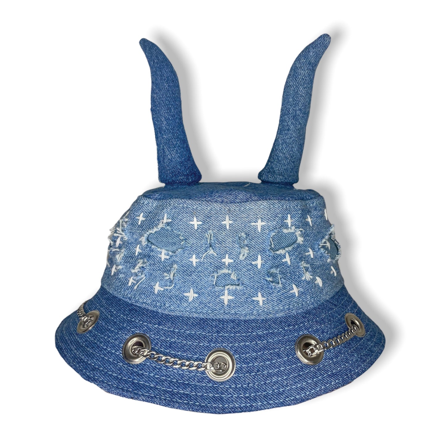 Sashiko Horn Hat 1of1