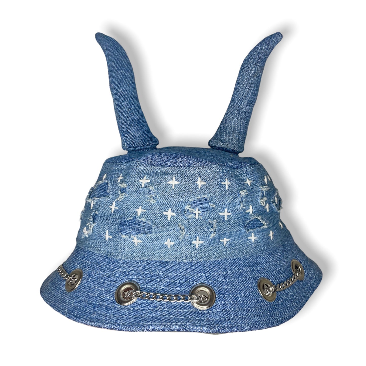 Sashiko Horn Hat 1of1