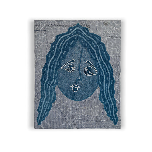 “Feeling Blue” Canvas Art Piece