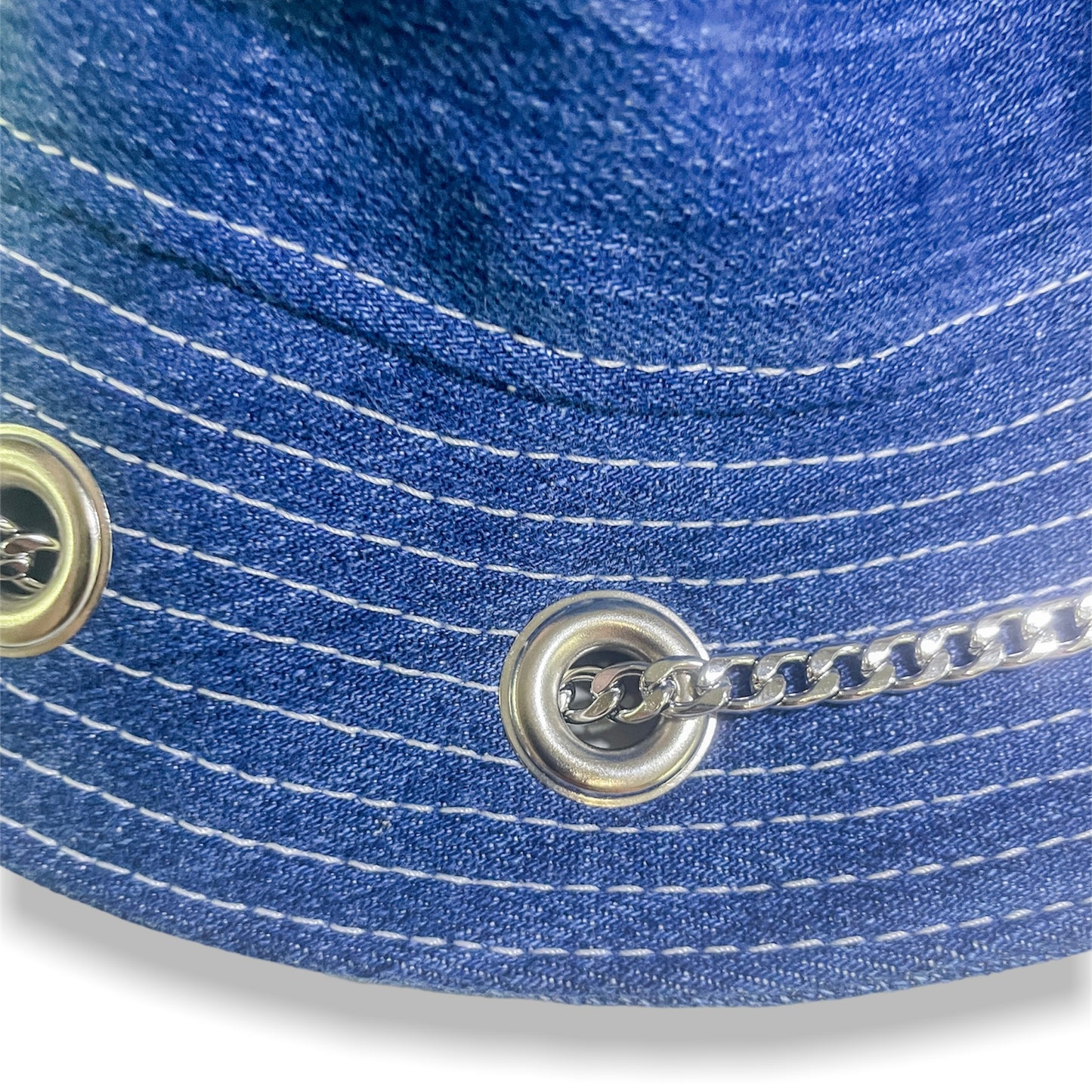 Blue and White Bunny Hat 1of1