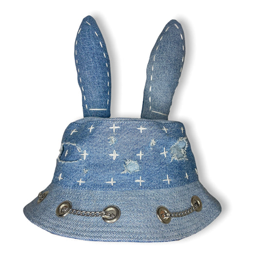 Sashiko Bunny Hat