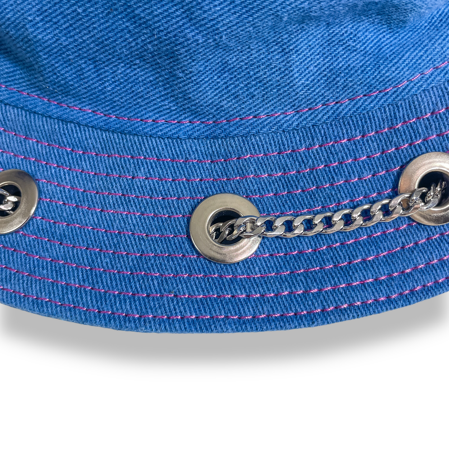 Blue and Pink Bunny Hat 1of1