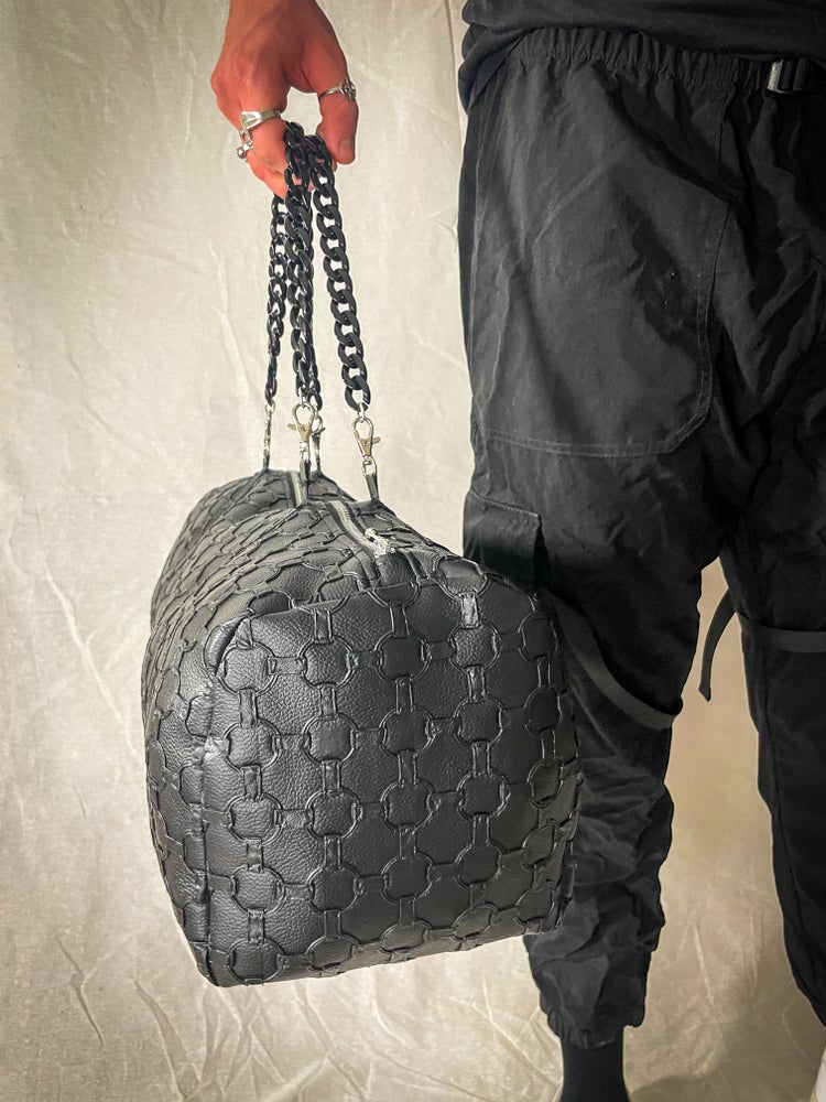 Leather Strap Duffle