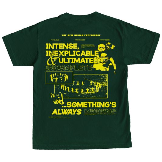 New Human Experience Shirt Forest Green