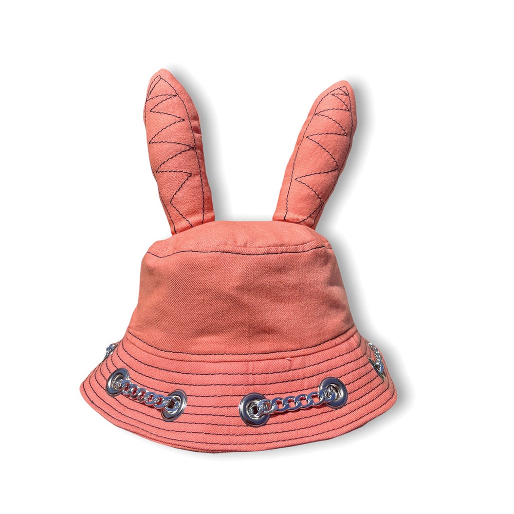 Dreamsicle Orange Bunny Hat 1of1
