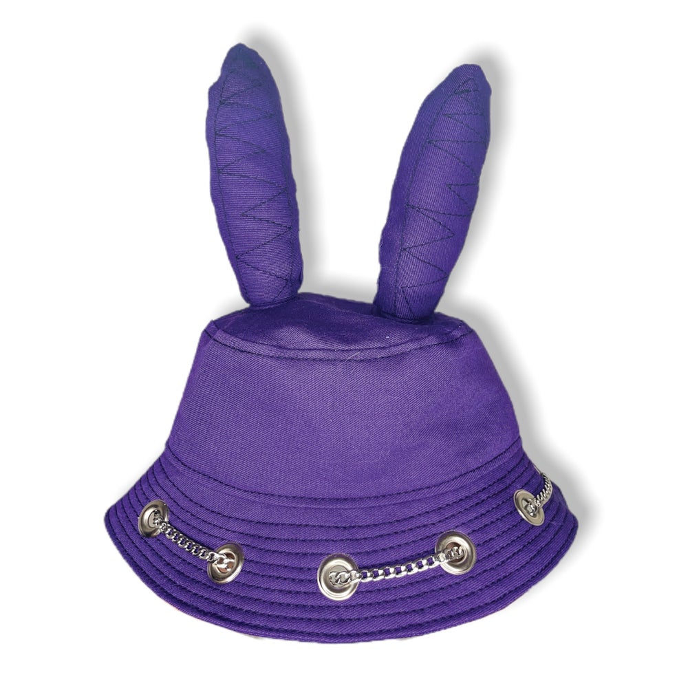 Purple Bunny Hat 1of1