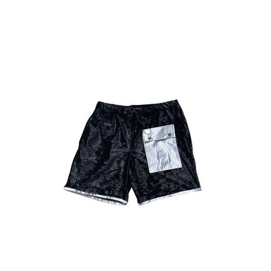 Velvet Shorts Black